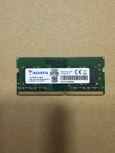 Memória RAM DDR4 4GB 3200MHz para notebook