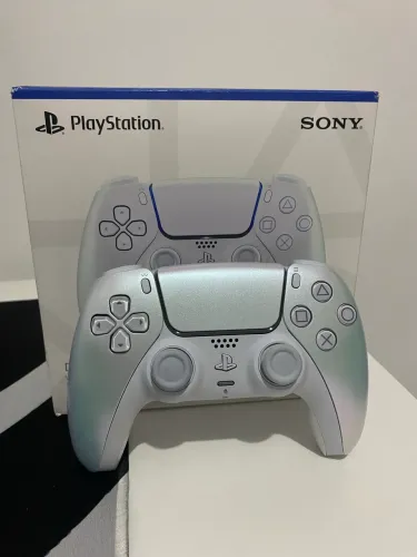 Dualsense controle PlayStation 5 chorma pearl