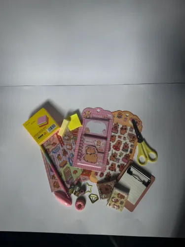 Kit Papelaria Capivara Completo