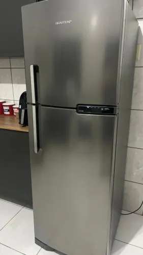 Refrigerador Brastemp Frost Free Duplex 375 Litros com Compartimento Extrafrio Inox