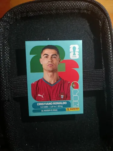 Figurinha Cristiano Ronaldo copa do mundo 2026