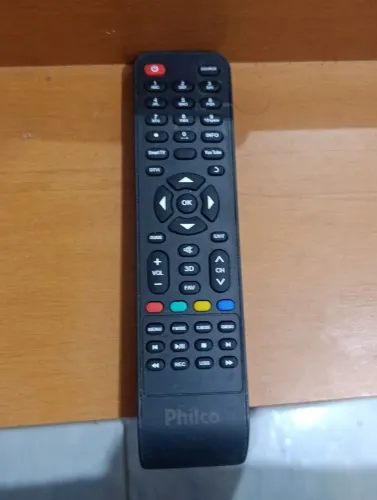 Controle remoto original Philco smart tv 3d