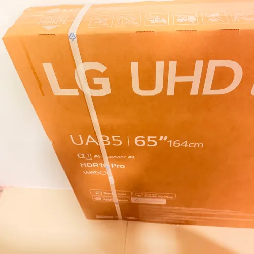 Tv LG 65 lacrada com nota fiscal é garantia 