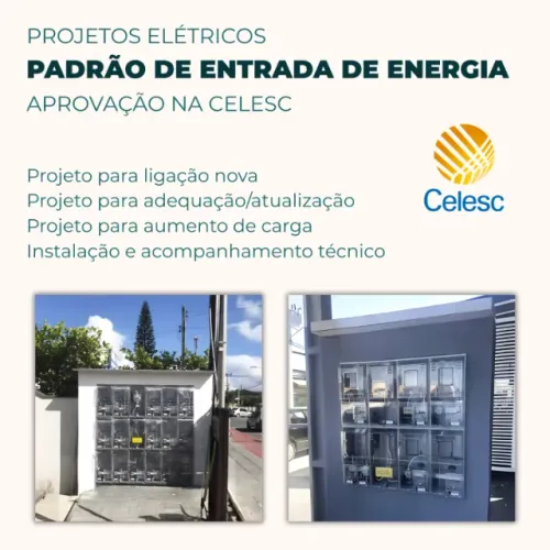 PROJETOS ELÉTRICOS - PADRÃO DE ENTRADA - APROVAÇÃO