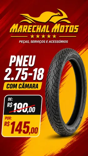 PNEU 2.75-18 TITAN FAN COM CAMARA 