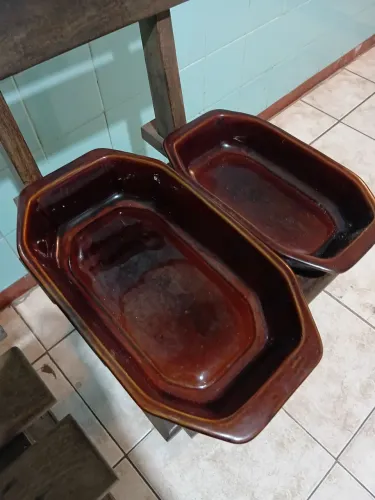 Assadeira em cerâmica 