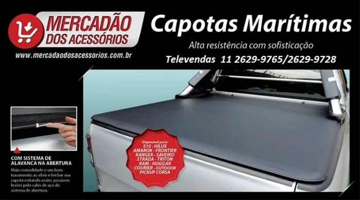 Capotas Marítimas Direto de Fabrica Linha Original Aproveite