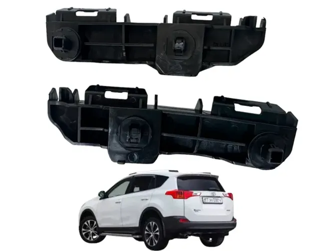 Par Guia Pequena Parachoque Traseiro Toyota Rav4 2013 a 2018