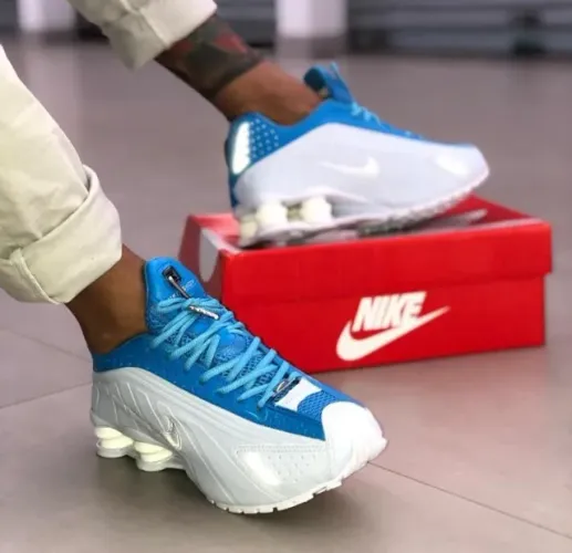 Promoção! Novo 4 Molas Nike Shox R4