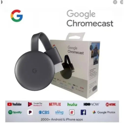 Google Chromecast - Streaming de alta qualidade