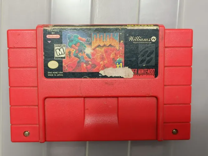 Cartucho Doom Super Nintendo Original