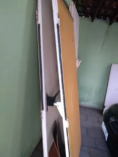 Porta anti incêndio e blindada