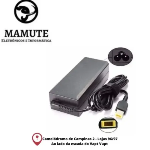 Fonte Para Notebook Lenovo 20v Thinkpad Plug Usb