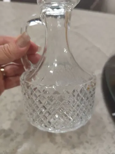 Garrafa de Vidro Decorativa para Vinagre ou Óleo