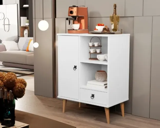 Buffet Sara Modelo Retrô ! Frete e Montagem Grátis