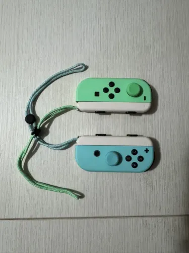 Joycons Animal Crossing Nintendo Switch