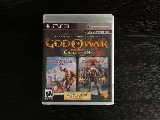 God of War Collection PS3 mídia física 