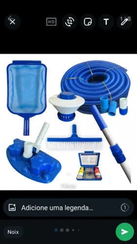 Kit limpeza piscinas e Quimicos..direto atacado.