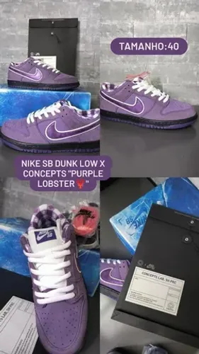 NIKE SB Dunk low "Purple Lobster"
