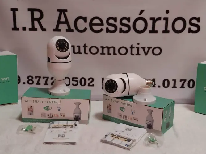Câmera de segurança trabalhamos com 3 modelos aceito cartão!