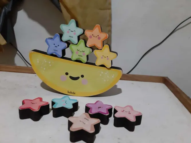 JOGO EQUILIBRE AS ESTRELINHAS 