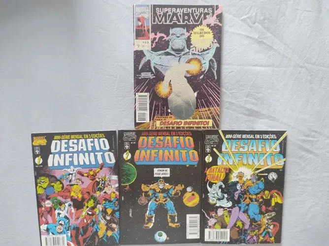 Série HQ Marvel Desafio Infinito