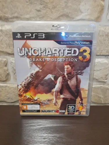 Jogo Uncharted 3 de PS3