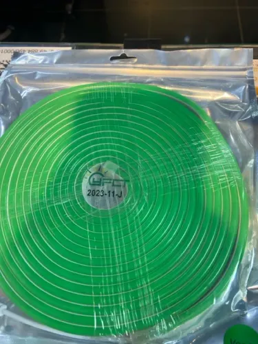 Fita 5m neon Flexivel Verde decoração 