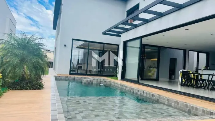 Casa condomínio para aluguel, 5 quartos, 4 suítes, 4 vagas, Condomínio Campos de Santo Ant