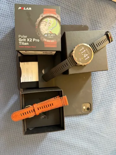 Polar Grit X2 Pro Titan com nota fiscal ( 5 meses ) 