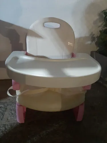 Cadeira de Alimentação Portátil Mastela Rosa