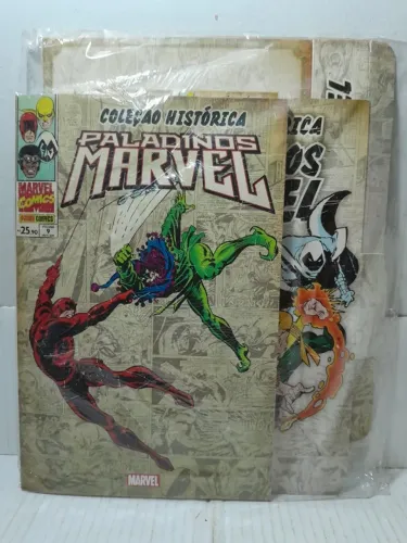 HQ COLEÇÃO HISTORICA PALADINOS MARVEL / DEMOLIDOR com BOX - NOVO E LACRADO - PANINI RJHM