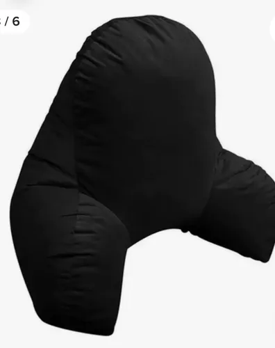 Encosto Dino Veludo Preto (50x60x75) Ortobom Preto