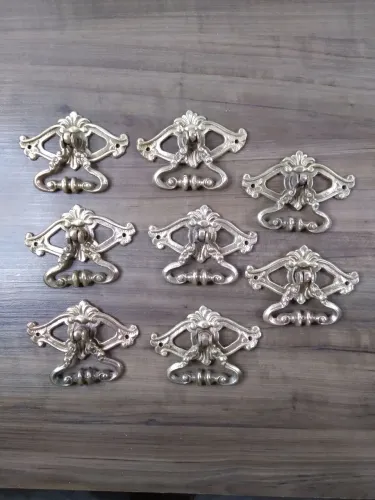 Puxadores em bronze estilo provençal 