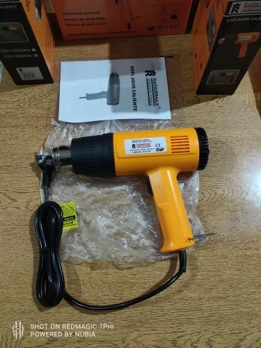 Soprador Termico NOVO Forte 2.000 W Ternico Pistola De Ar Quente