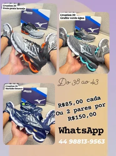 Promoção tenis mizuno