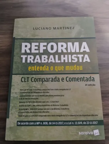 Livro reforma trabalhista entenda o que mudou