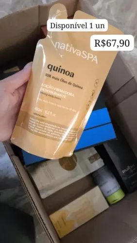 Loção Firmadora Desodorante Nativa SPA Quinoa