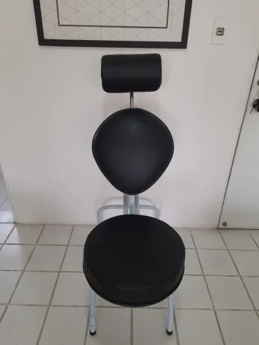 Cadeira Design De Sobrancelha E Maquiagem Portátil / dobrável