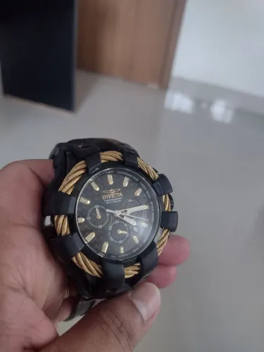 RELÓGIO INVICTA BOLT -SPORT CHRONOGRAPH ( SEMINOVO ORIGINAL, BARATO)
