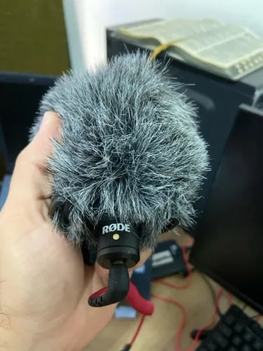 Furry Windshield para Microfone Rode