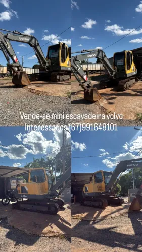 Mini escavadeira volvo a venda