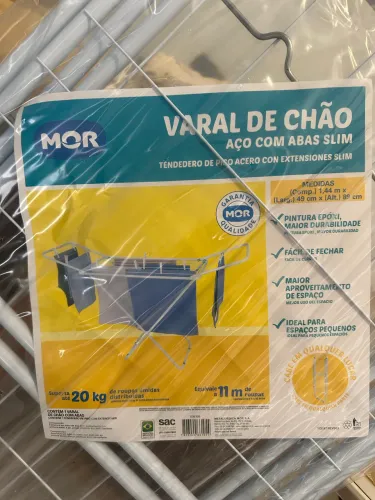 Varal de chão 20KG