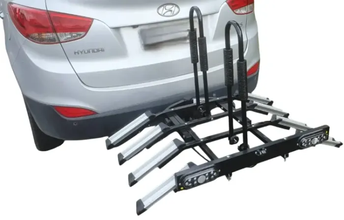 Transbike Plataforma para Engate  - Reclinável para até 4 Bicicletas novo.