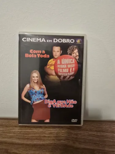 DVD  Filme duplo - Com a Bola toda e Diga que não é verdade 