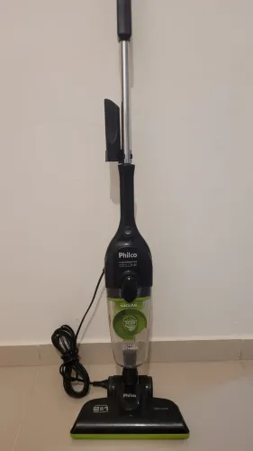 Aspirador Philco Cyclone 2 em 1 PAS1600P 1450W 220V com defeito no motor.