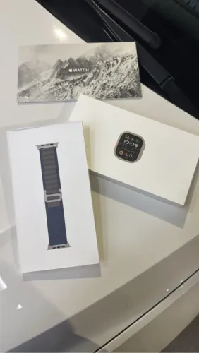 Apple Watch Ultra 2 Caixa de Titanium Natural- Novo na Caixa