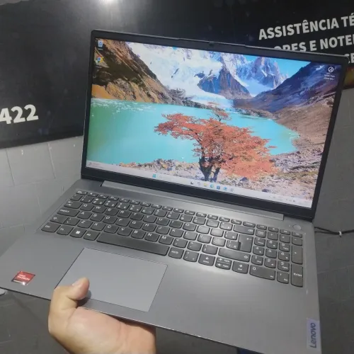 Notebook Lenovo ryzen 5 5500 ( roda uns game)