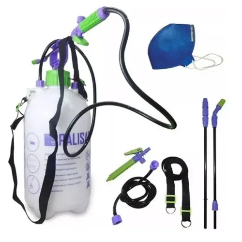 PULVERIZADOR MANUAL, 7L, COM BOMBA, MANGUEIRA E ASPERSOR, 1 PC//PALISAD