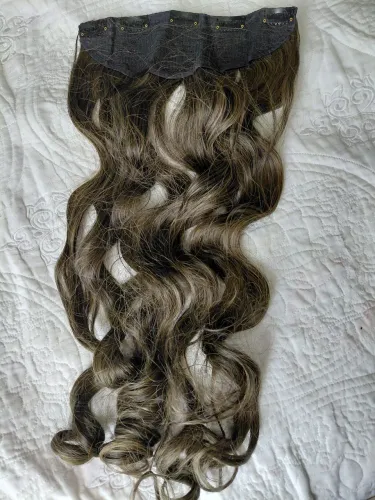 Cabelo orgânico 70cm